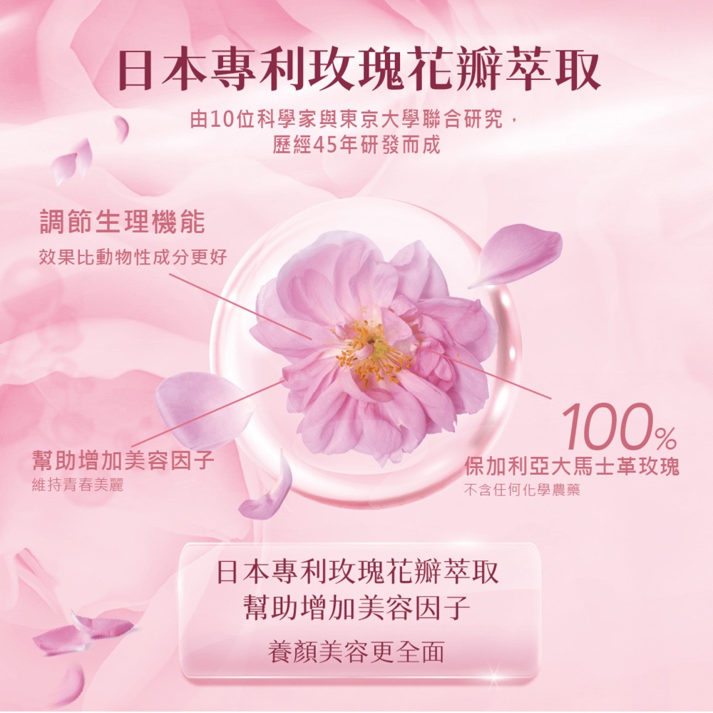 FEMOIRE night 玫瑰養顏飲 25mlx15包*1【贈】BB 外泌體奇蹟修護安瓶精華10ml*2-細節圖4