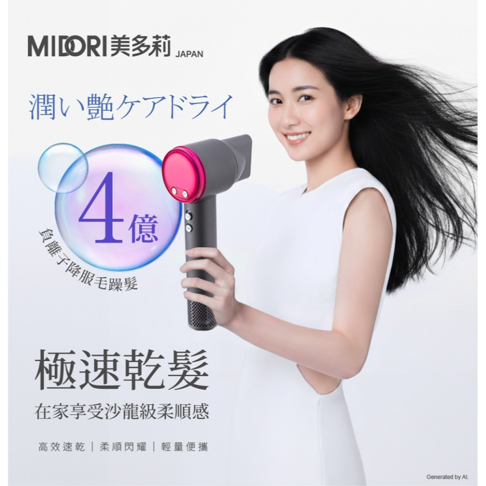 Maria Von 泌．人蔘菁泌養髮賦活噴霧*1【贈】MIDORI美多莉 負離子水漾高速吹風機 MDR-141 灰色*1-細節圖9