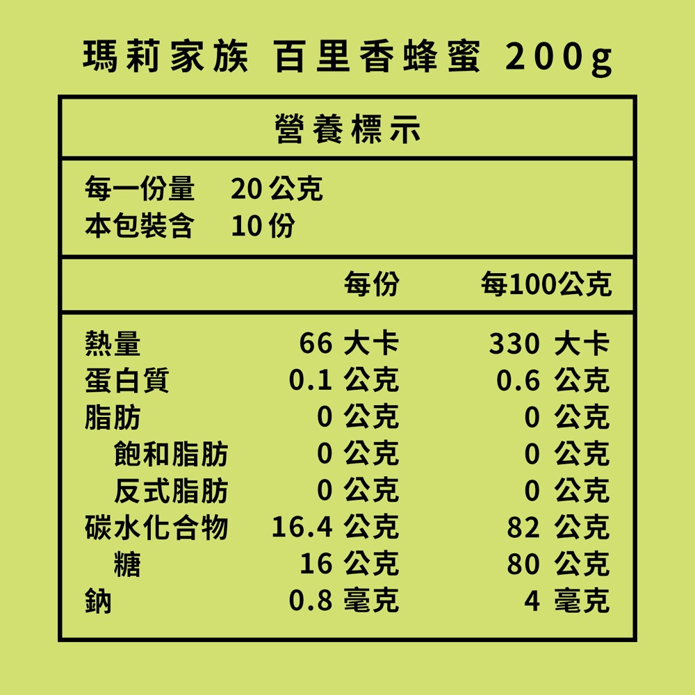 瑪莉家族 百里香蜂蜜 200g*1【贈】瑪莉家族 薰衣草調製蜂蜜150g*1 效期2026.10.3-細節圖8