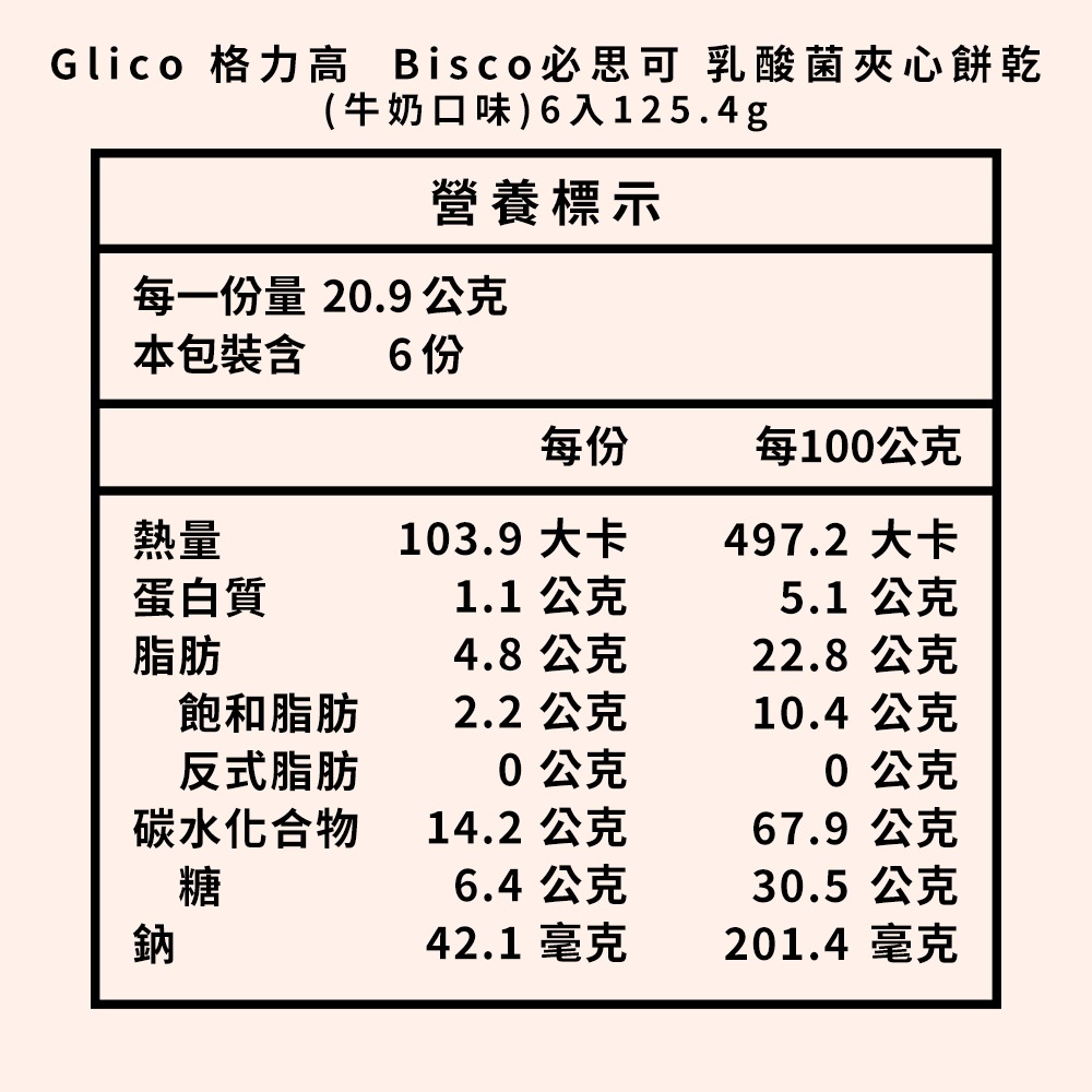 Glico格力高Bisco必思可乳酸菌夾心餅乾*1(牛奶/草莓任選)【贈】不二家 Peko牛奶糖*1效期26.12.17-細節圖7
