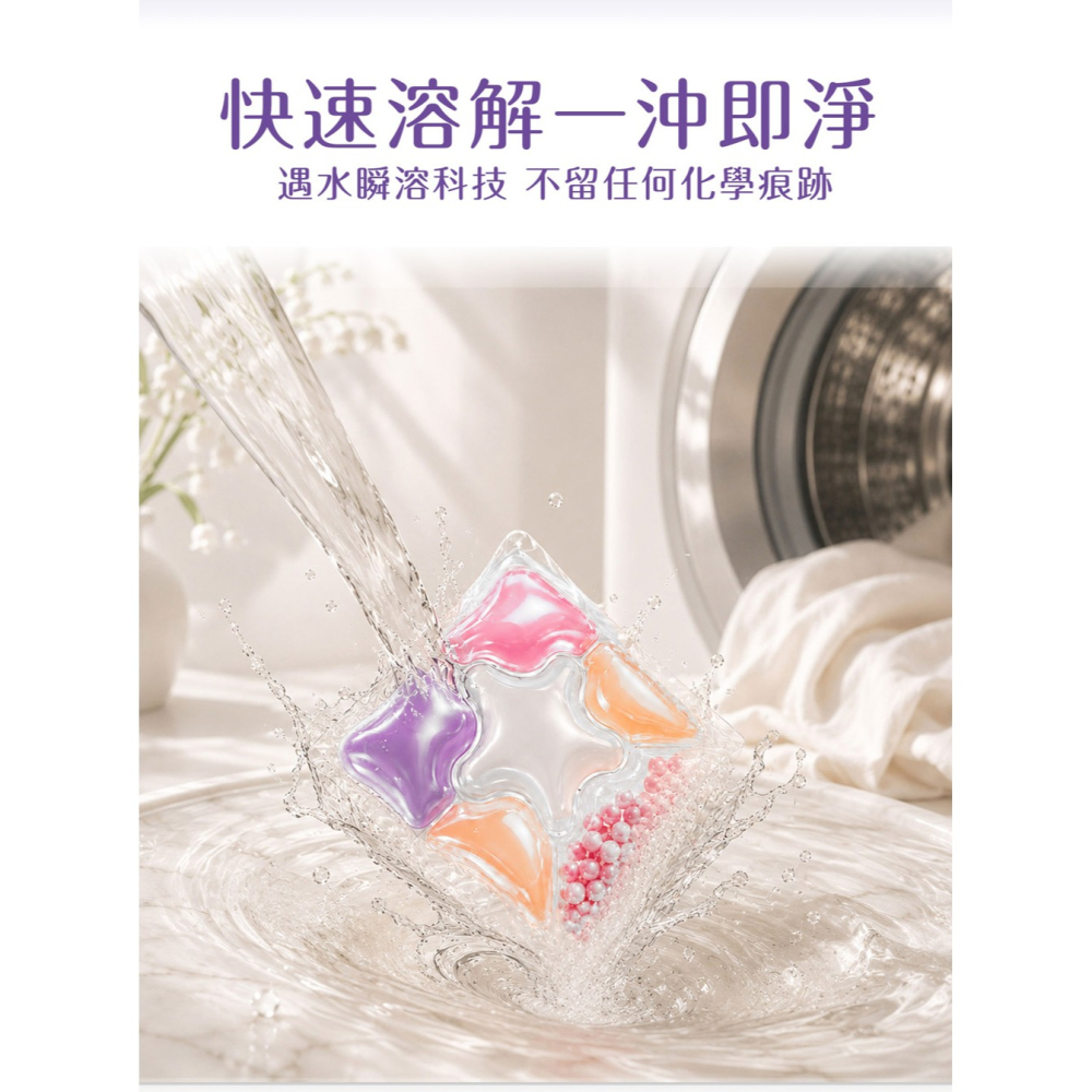 MIDAS 6in1植萃酵素洗衣球40顆/包*1【贈】Mr.Pro羅布先生 芳香清潔掛球*2(玫瑰檀香+青檸橙香 各1)-細節圖4