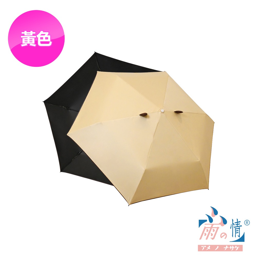 雨之情 防曬輕收貓耳自動傘*1 (黃色/黑色 任選)【贈】HSAE 艾淨除穢濃縮洗衣球 34顆*2-規格圖11