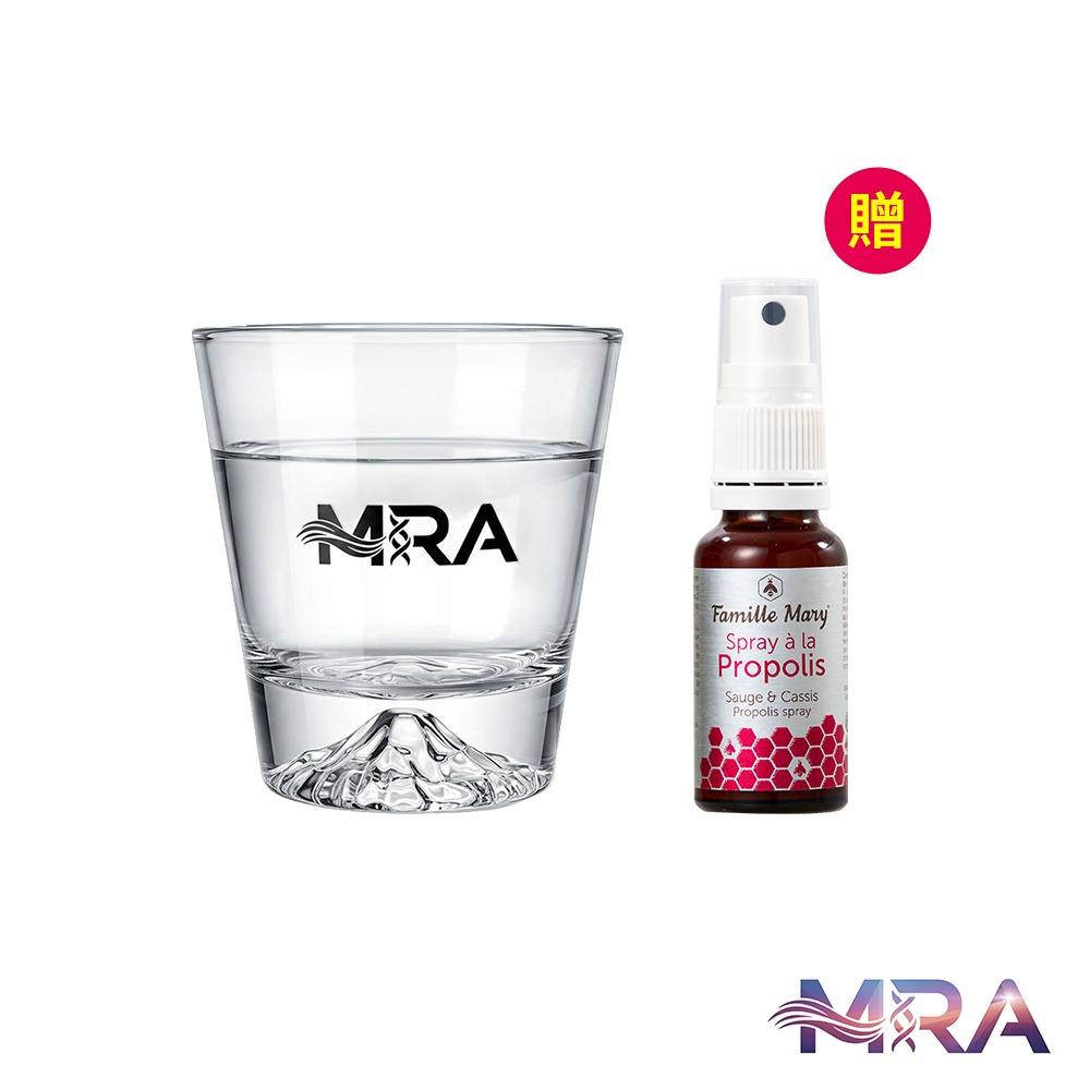 MRA WAVE健康能量杯300mlHS0004-B*1【贈】瑪莉家族 蜂膠液 20ml*1