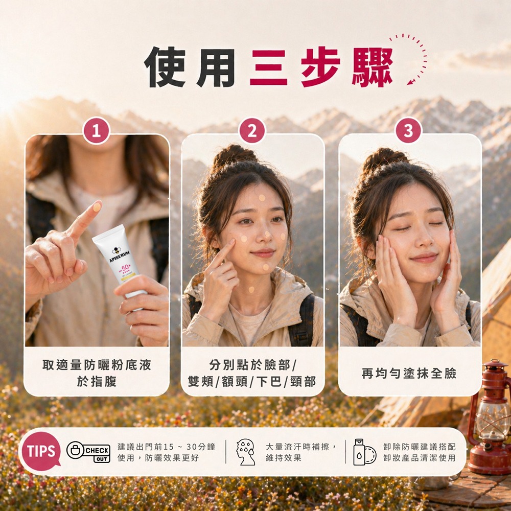 APISERUM愛比森 輕薄光感B.B霜SPF50+*1【贈】德國alkmene歐珂蔓我的金盞花神經醯胺修護乳霜*1-細節圖8
