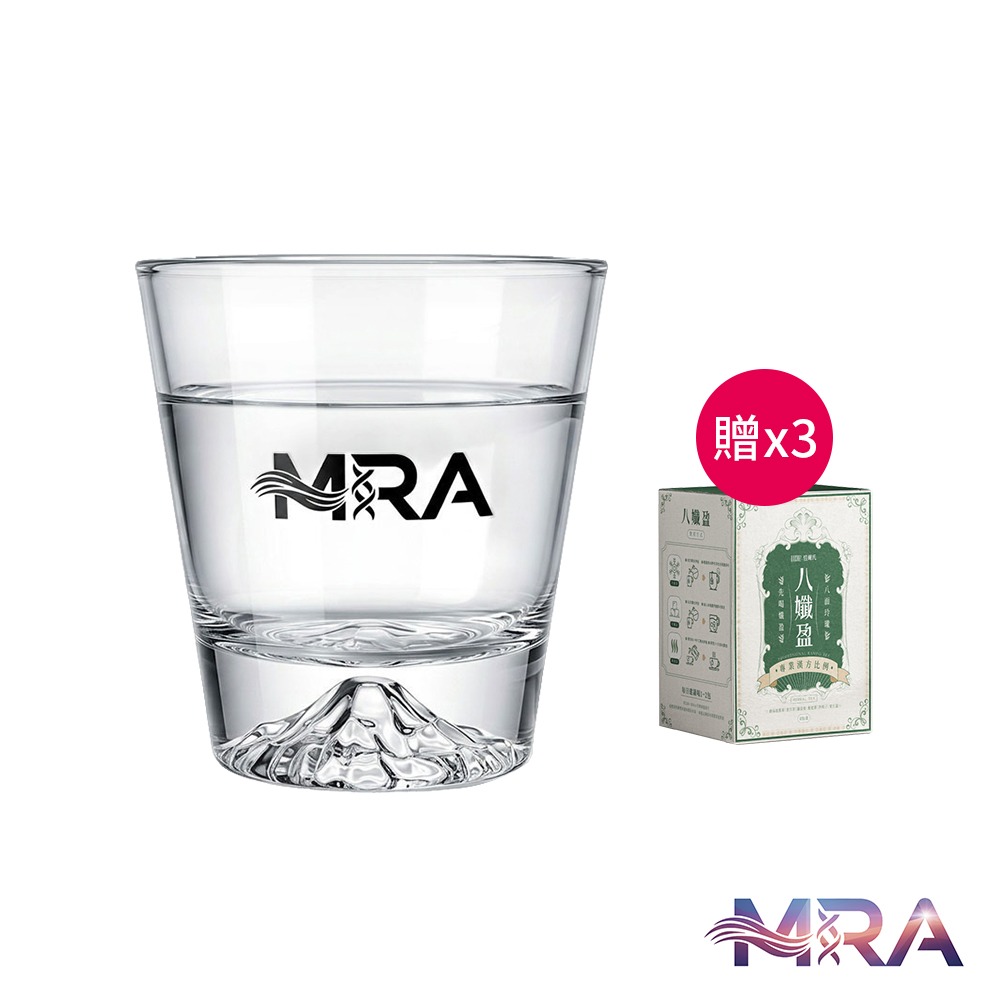 MRA WAVE健康能量杯300mlHS0004-B*1【贈】愷爾氏 八孅盈漢方草本茶3gx8包*3