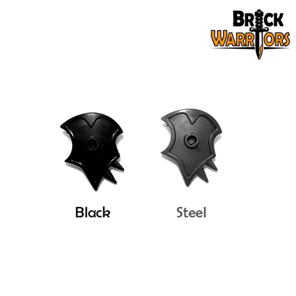 【金磚屋】BW0029 GoldBricks 第三方 MOC 配件 盾牌  銀色 Demo  Shield-細節圖2