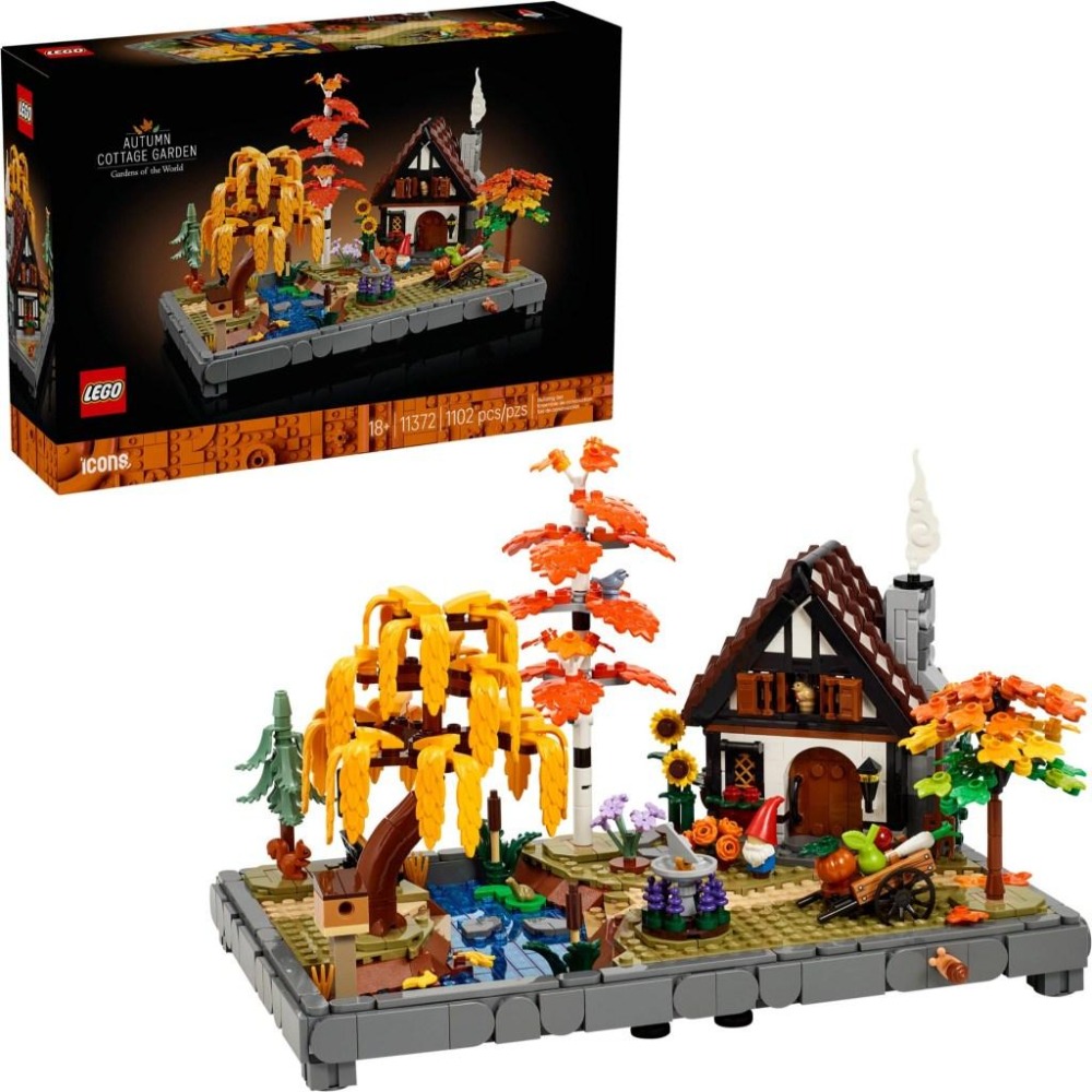 【金磚屋】 LEGO 樂高 11372 秋季小屋庭園-細節圖3