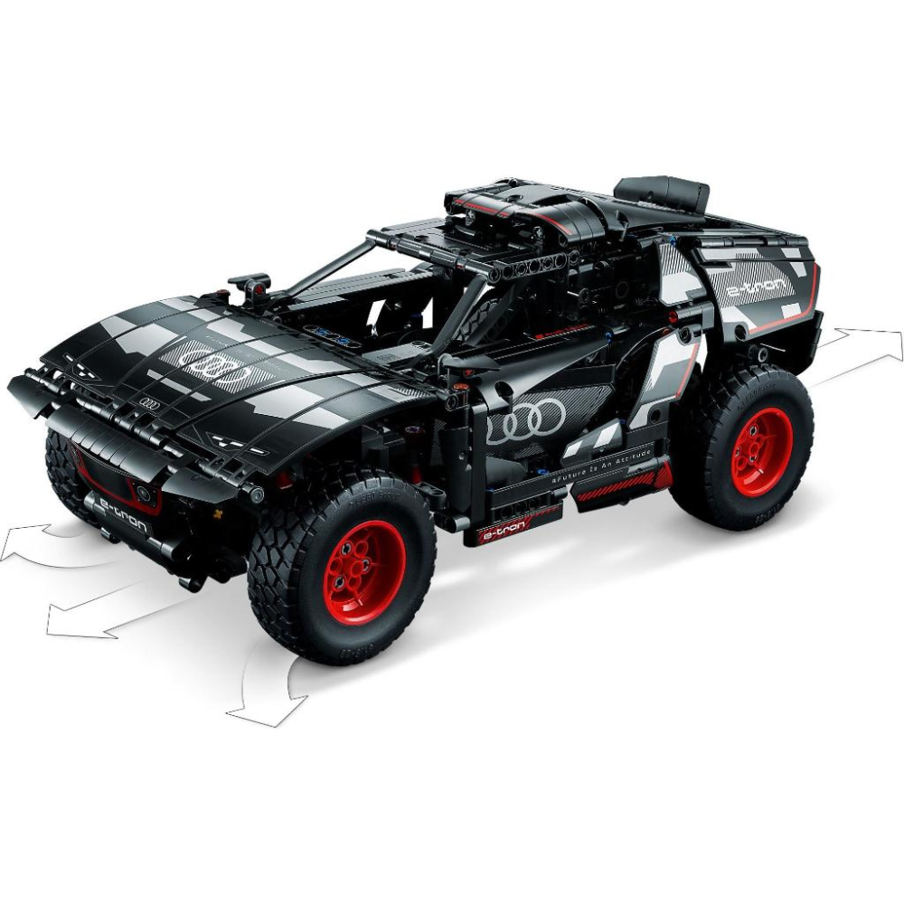 【金磚屋】 LEGO 樂高 42160 Audi RS Q e-tron-細節圖3