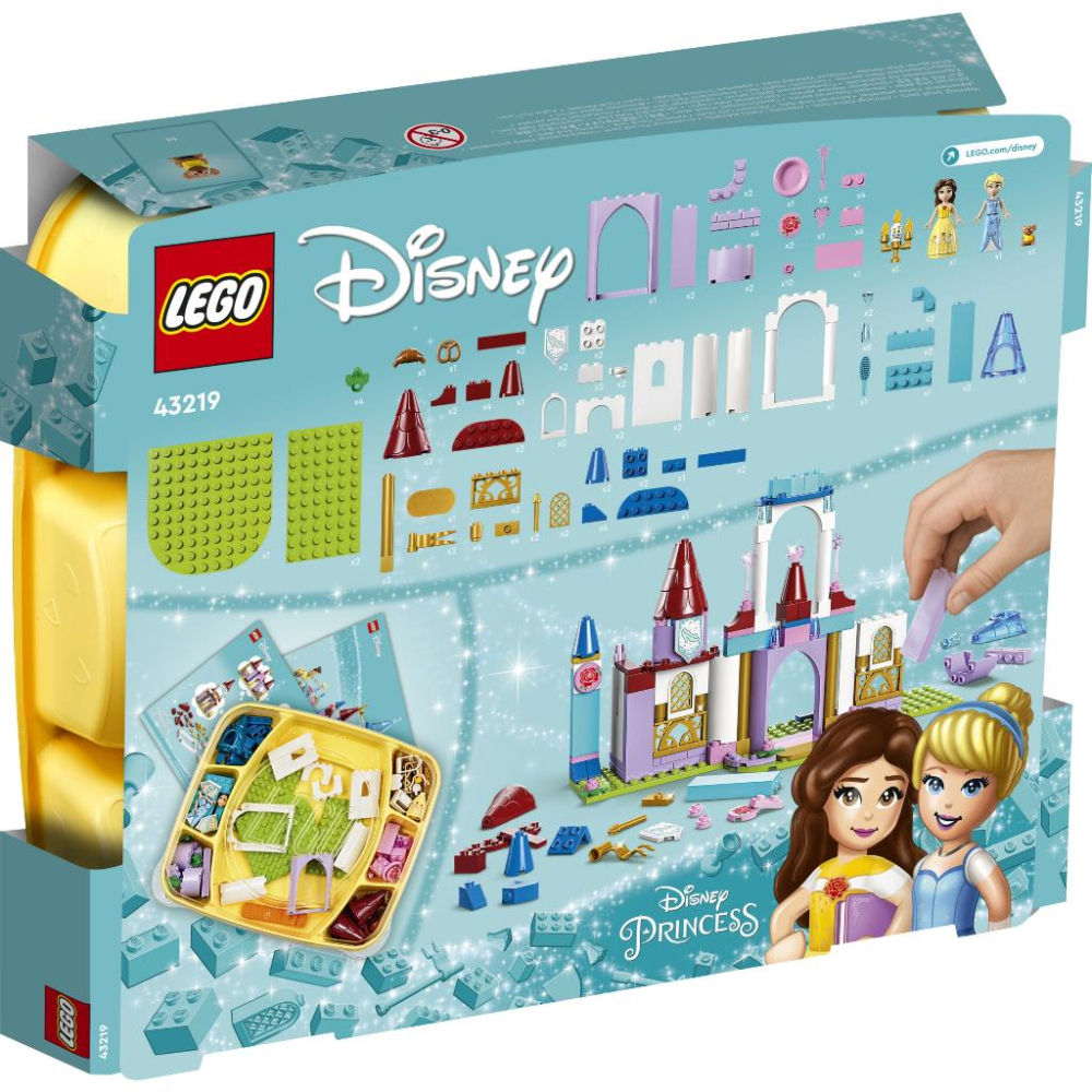 【金磚屋】 LEGO 樂高 43219 Disney Princess Creative Castles​-細節圖2
