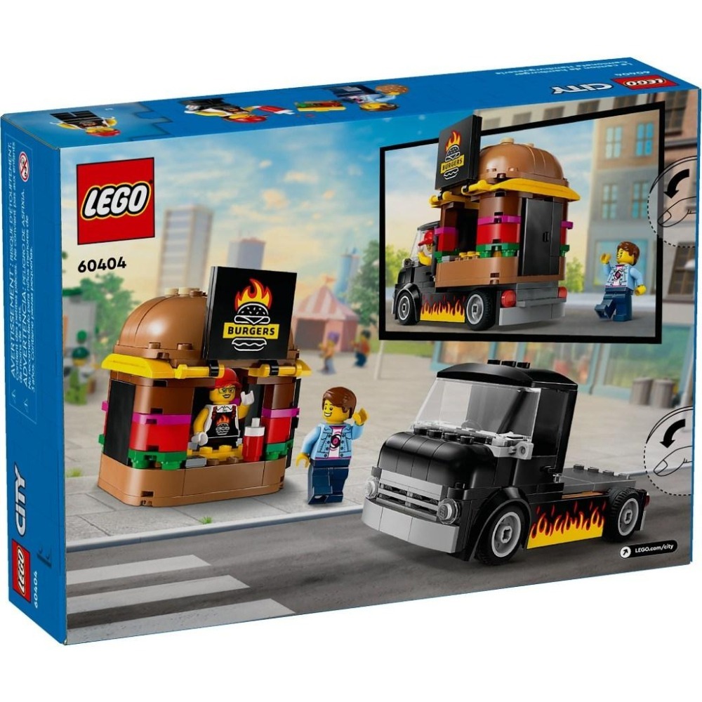 【金磚屋】 LEGO 樂高 60404 漢堡餐車-細節圖2