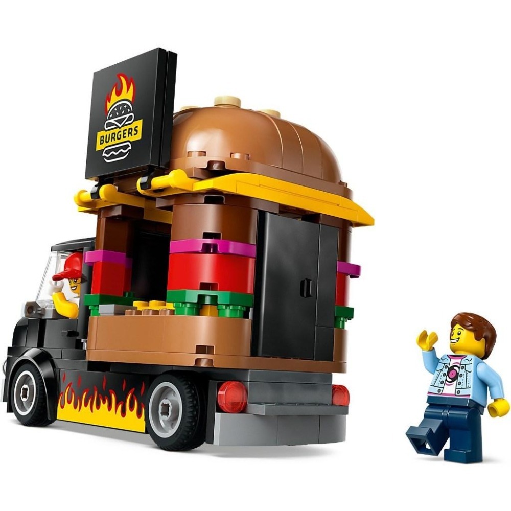 【金磚屋】 LEGO 樂高 60404 漢堡餐車-細節圖3