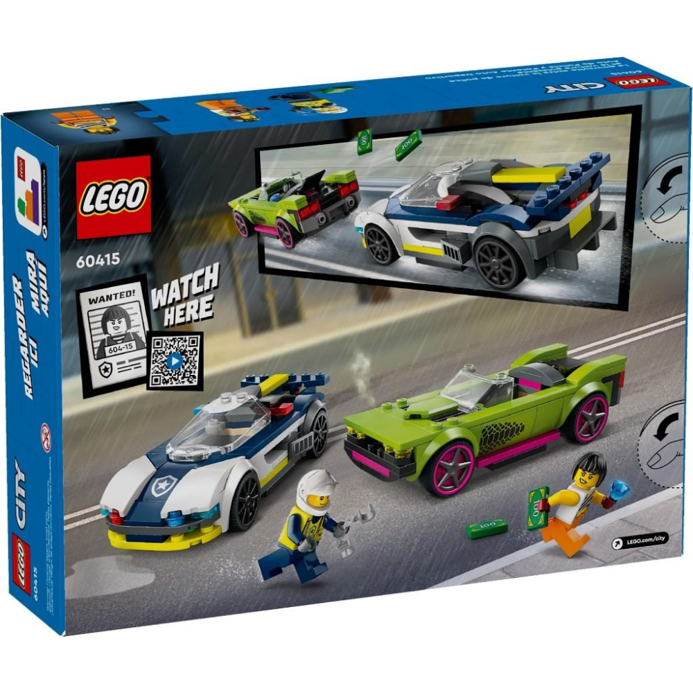 【金磚屋】 LEGO 樂高 60415 警車和肌肉車追逐戰-細節圖2