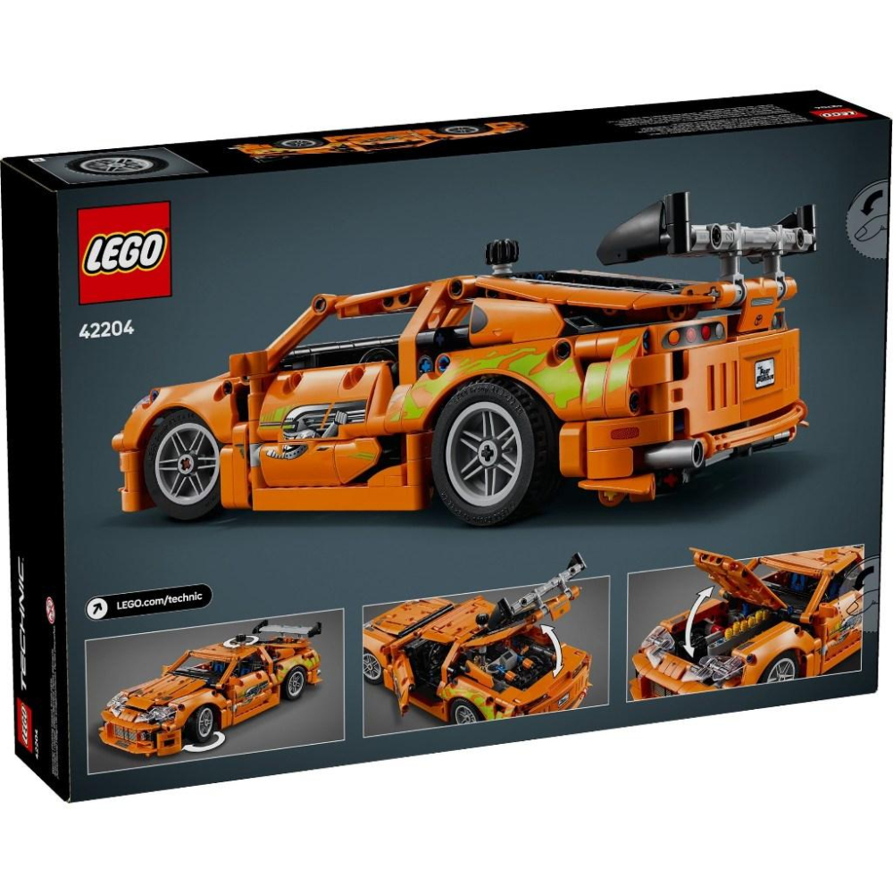 【金磚屋】 LEGO 樂高 42204 Fast and Furious Toyota Supra MK4-細節圖2