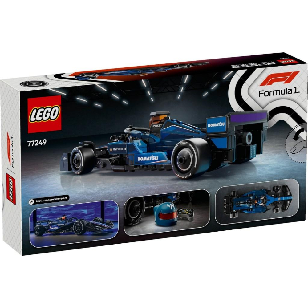 【金磚屋】 LEGO 樂高 77249 Williams Racing FW46 F1 賽車-細節圖2