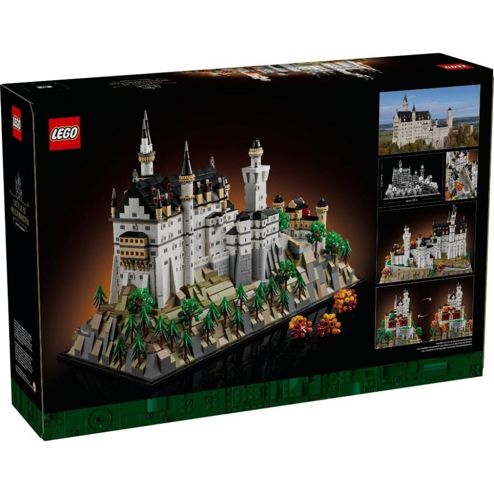 【金磚屋】 LEGO 樂高 21063 新天鵝堡-細節圖2