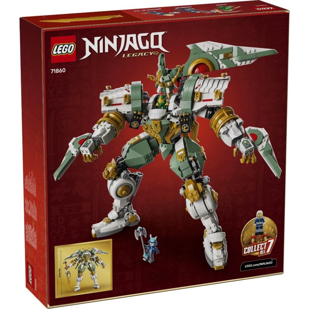 LEGO 樂高 71860 Lloyd＇s Titan Mech 15th Anniversary-細節圖2