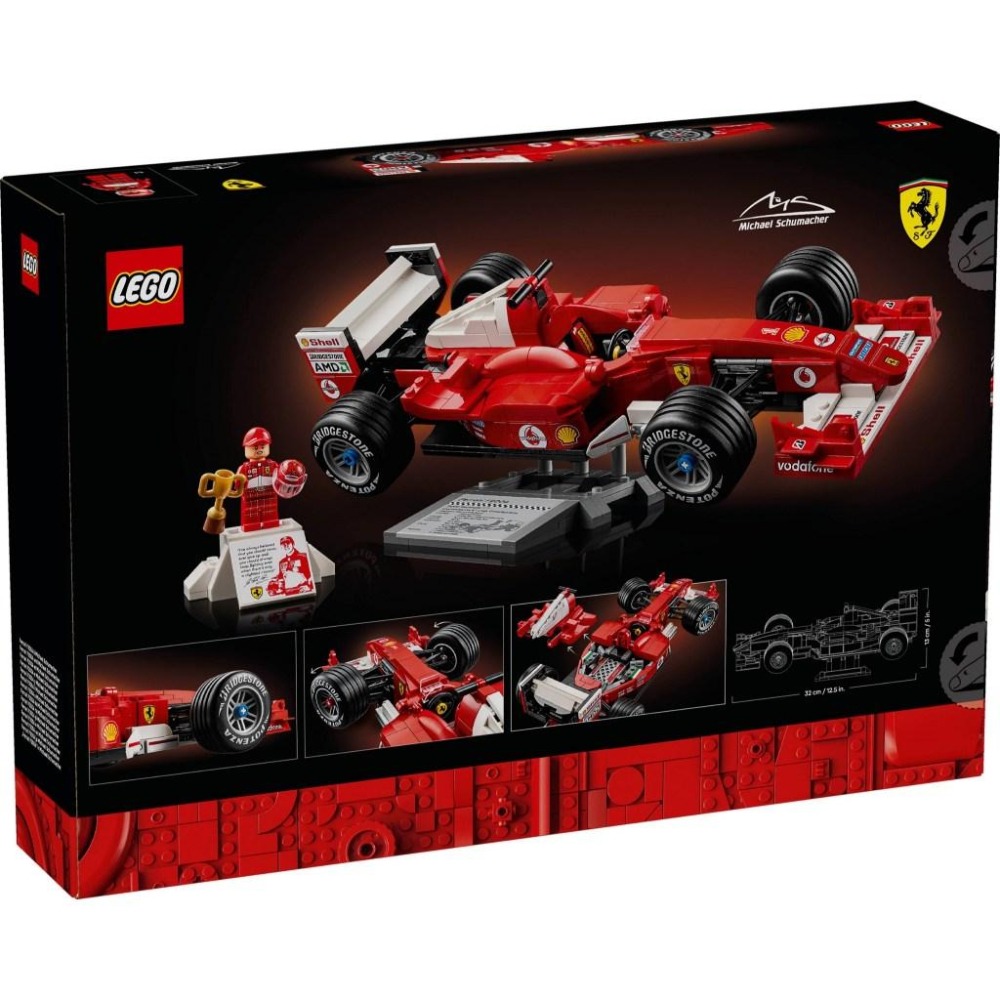 LEGO 樂高 11375 Ferrari F2004 & Michael Schumacher-細節圖2