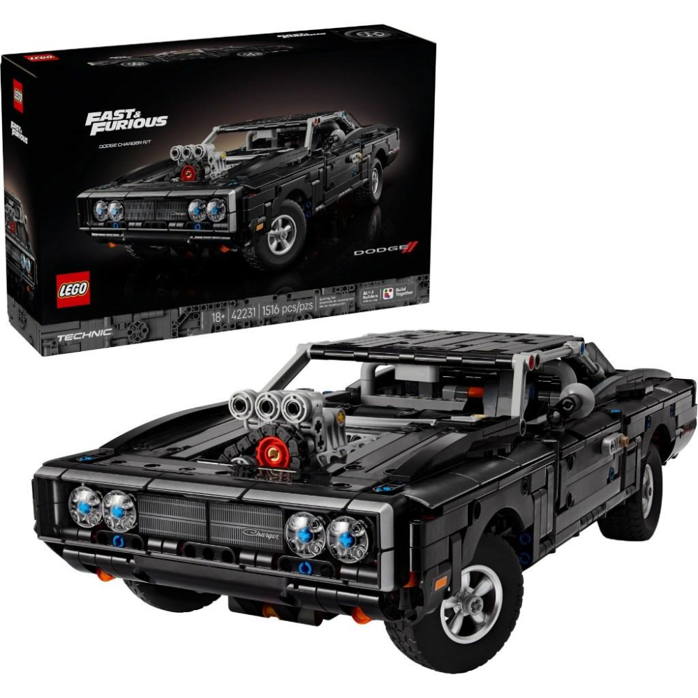 【金磚屋】 LEGO 樂高 42231 Fast and Furious Dodge Charger R/T Car-細節圖3