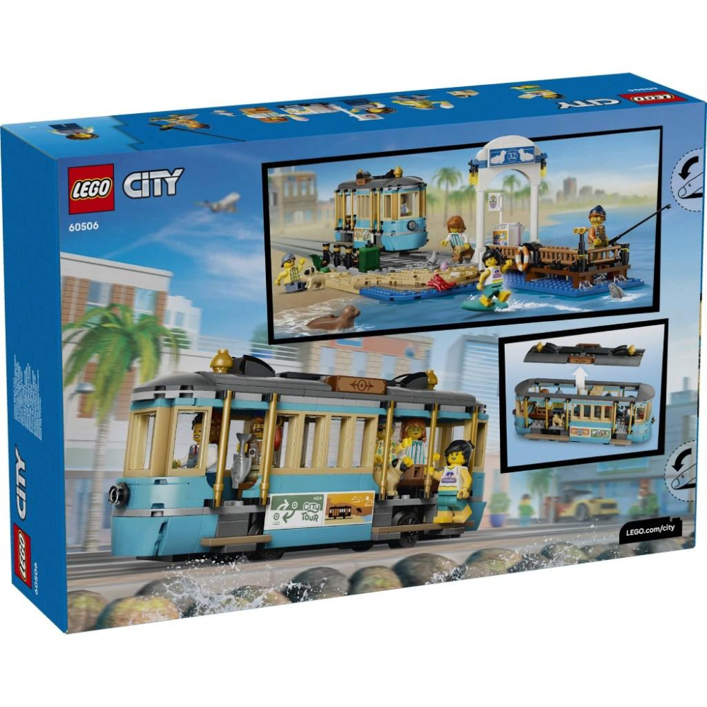 【金磚屋】 LEGO 樂高 60506 Classic Beach Streetcar-細節圖2