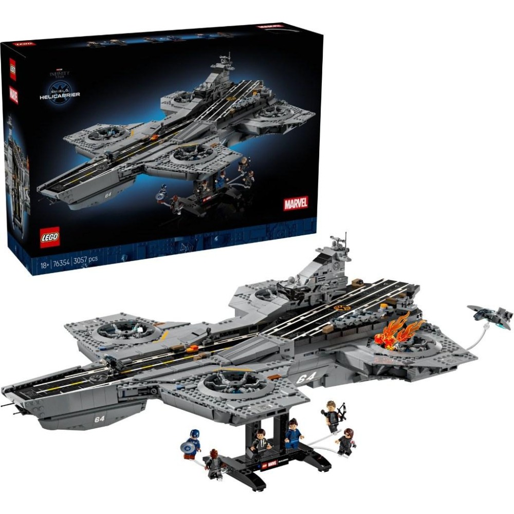 【金磚屋】 LEGO 樂高 76354 S.H.I.E.L.D. Helicarrier-細節圖3
