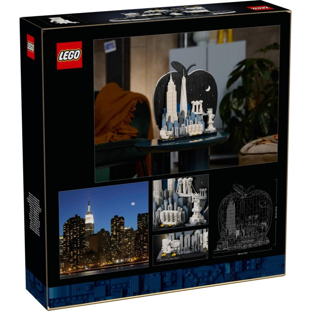 【金磚屋】 LEGO 樂高 21066 New York City – The Big Apple-細節圖2