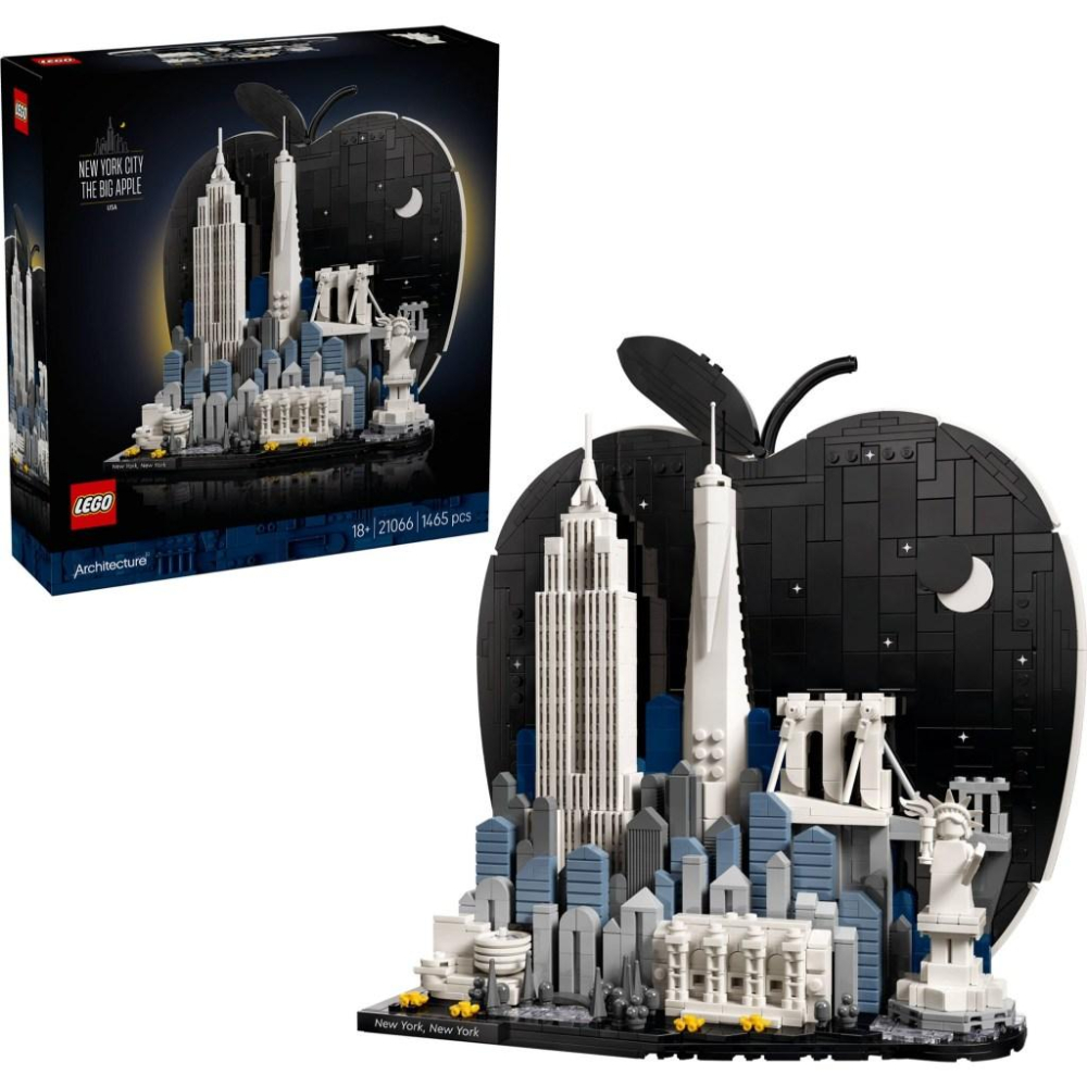 【金磚屋】 LEGO 樂高 21066 New York City – The Big Apple-細節圖3