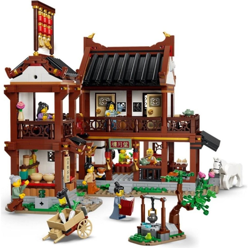 【金磚屋】 LEGO 樂高 80121 Ancient Moon-Gazing Inn-細節圖3