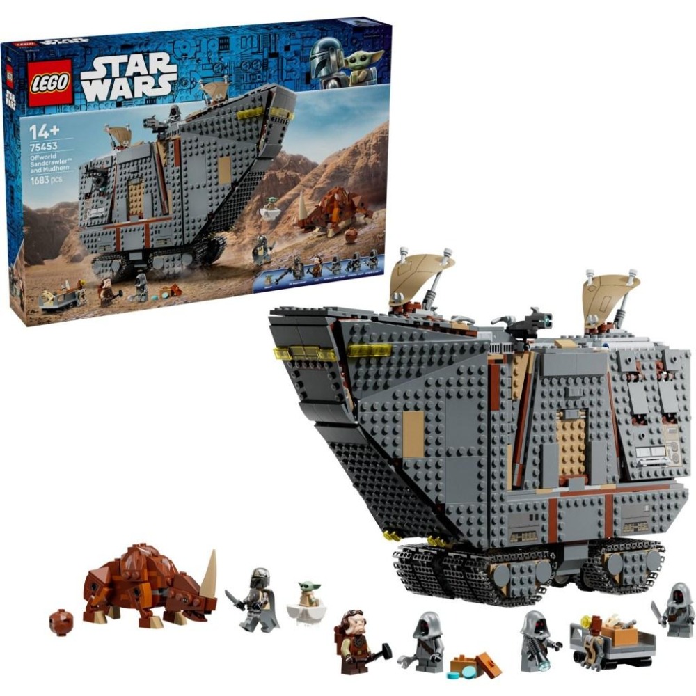 【金磚屋】 LEGO 樂高 75453 Offworld 沙履車和 Mudhorn-細節圖3
