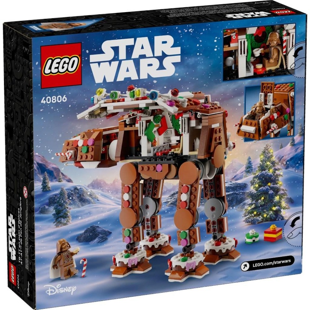 【金磚屋】LEGO 樂高 40806 薑餅 AT-AT™ 步行機-細節圖2