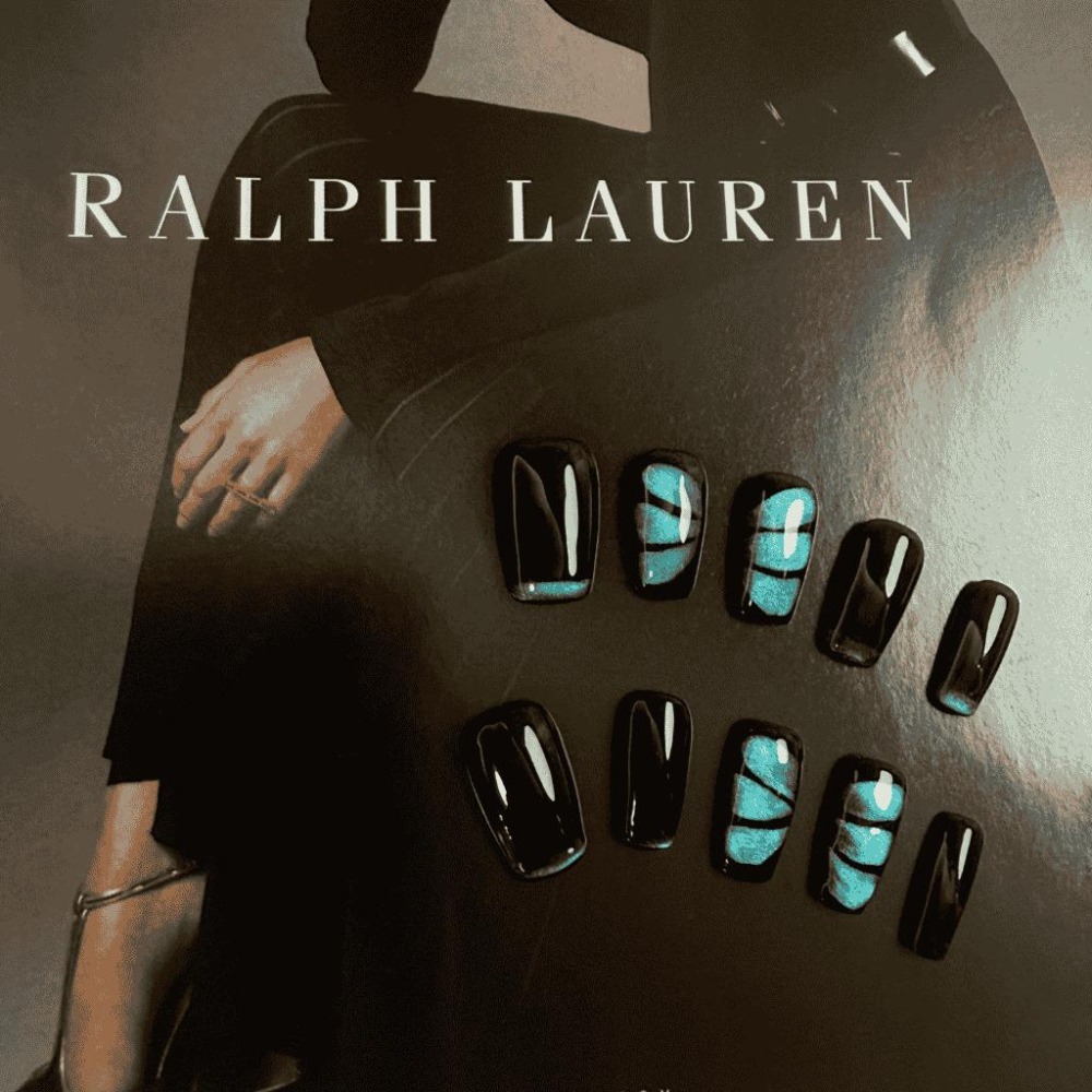 暮蝶美甲 手工穿戴甲 美甲片 指甲片 台灣出貨 純手工 手繪 附盒 工具包 強黏果凍膠 短梯 日常 顯白-細節圖6