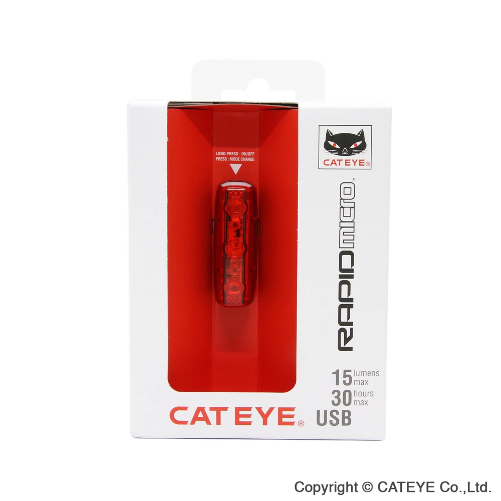 CATEYE RAPID MICRO自行車 尾燈 警示燈 TL-LD620-R 特價中-細節圖5