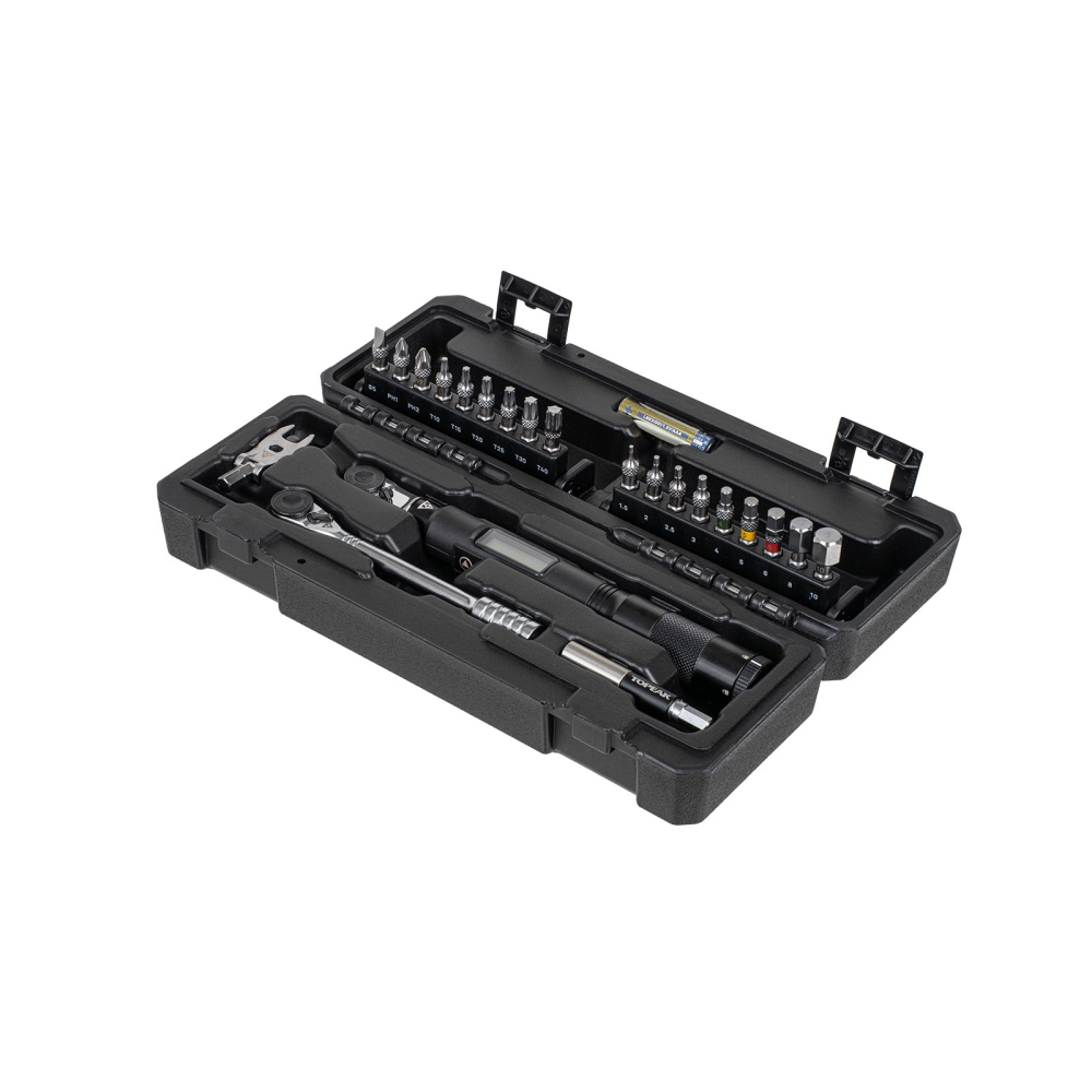 TOPEAK TORQ STICK PRO DIGITAL 電子扭力棘輪扳手套組 1~20Nm TT2631-細節圖3