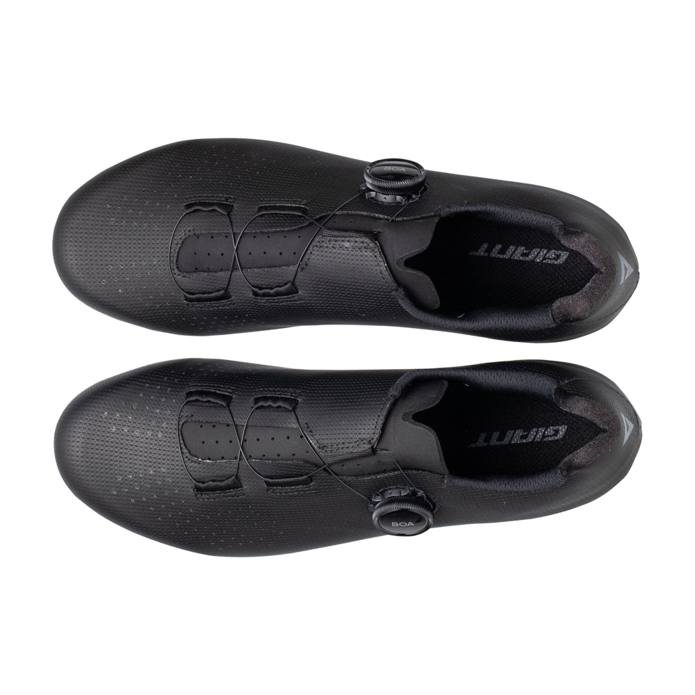 GIANT 捷安特 Starlight NY 寬楦尼龍底單旋鈕車鞋 黑色 白色 自行車鞋-細節圖6