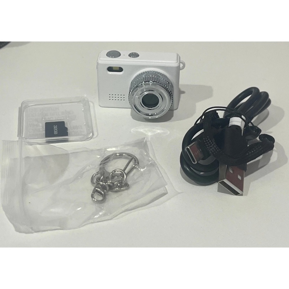 澳洲代購 ANKO ｍini Digital Camera 迷你小相機 吊飾 拍照錄影 附記憶卡 數據線 鑰匙圈-細節圖5