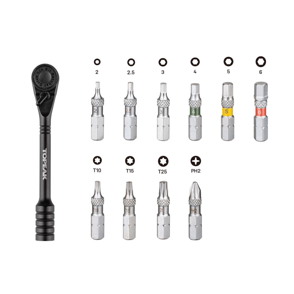 TOPEAK RATCHET ROCKET ESSENTIAL 輕量化 攜帶型 棘輪工具 TT2628-細節圖4