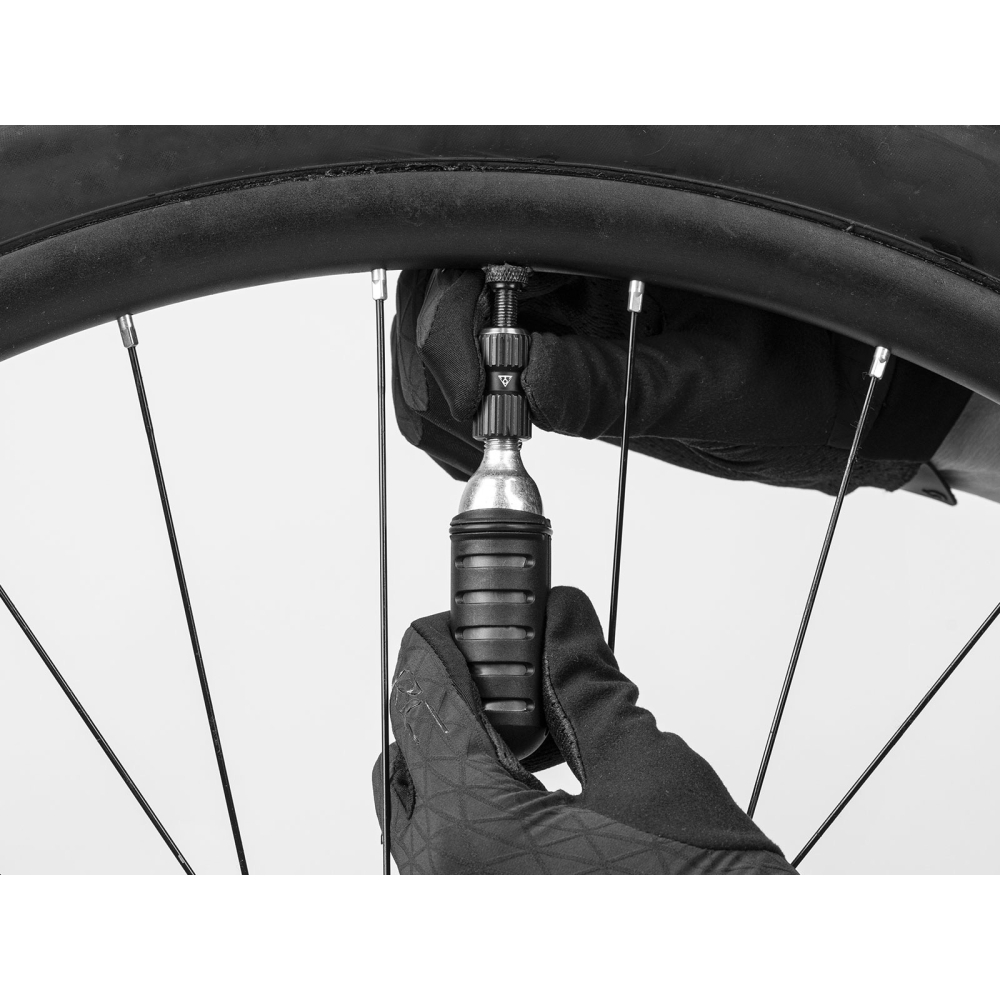 TOPEAK NANO AIRBOOSTER 16g 氣嘴 氣瓶和防凍套 美式法式氣嘴 鋁合金 TNAB-16-細節圖3