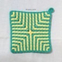 ◆mujayhui 母姐會◆手作編織-幾何線條鍋墊 隔熱墊 鍋敷-規格圖7