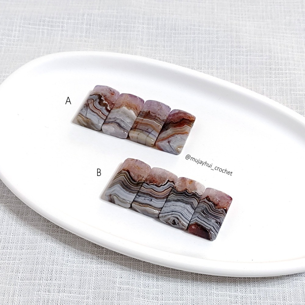 mujayhui 母姐會 ✤ 帥氣&柔美 ✤ 敦煌極光瑪瑙手排設計款-規格圖5