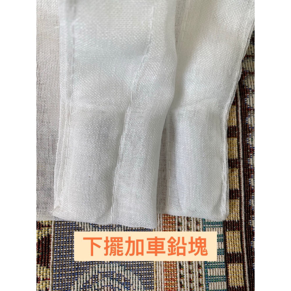 【台灣製】迪卡儂各式帳篷紗簾 門簾訂製 附營繩《Winnie窗紗》-細節圖4