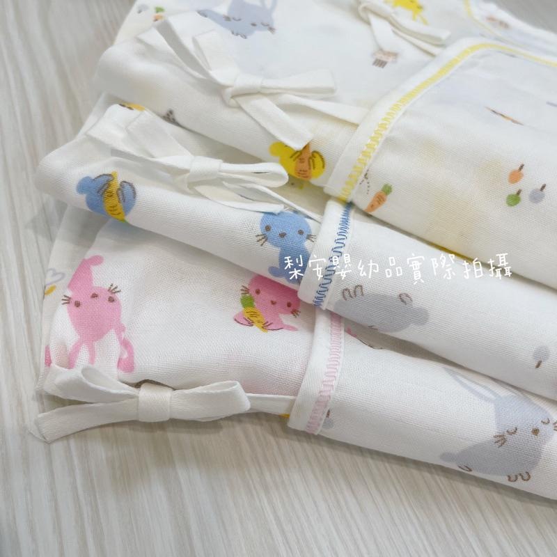 台灣製 透氣紗布蝴蝶衣 新生兒衣 包屁衣 31617 新生兒蝴蝶衣-細節圖5