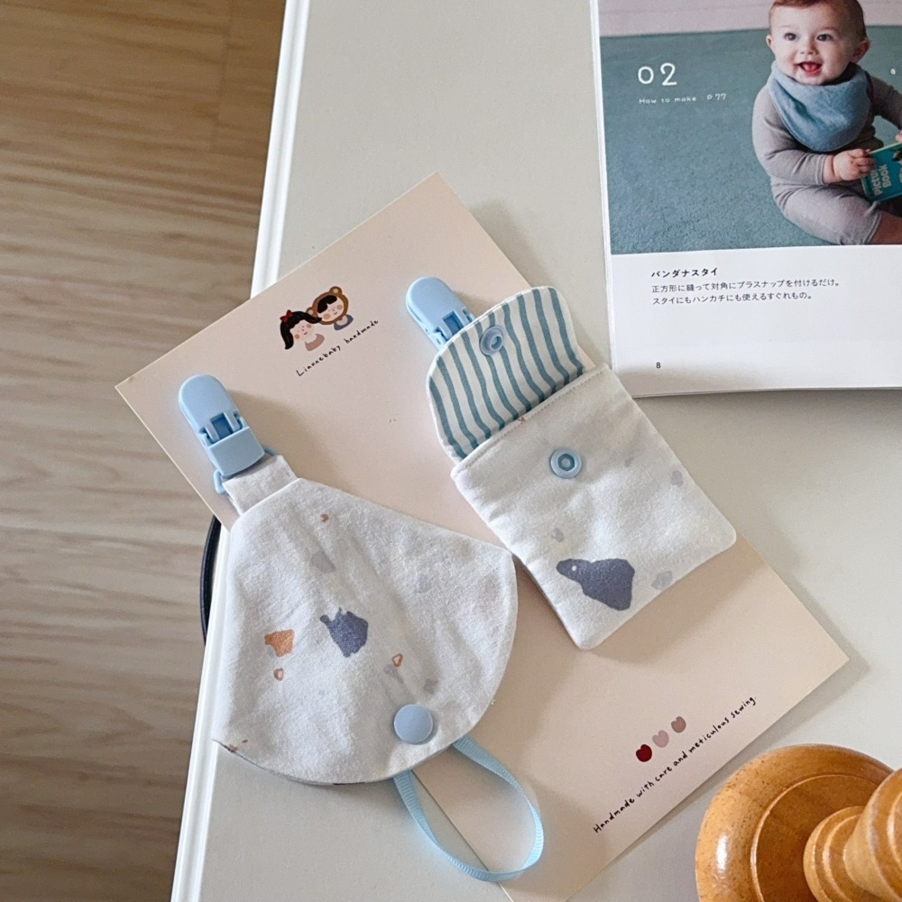 奇幻火星 手工奶嘴鍊+防塵套｜平安符袋-細節圖2