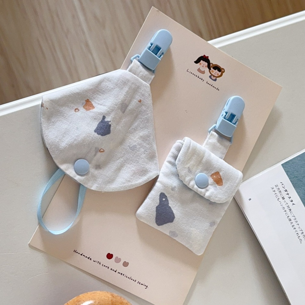 奇幻火星 手工奶嘴鍊+防塵套｜平安符袋-細節圖4