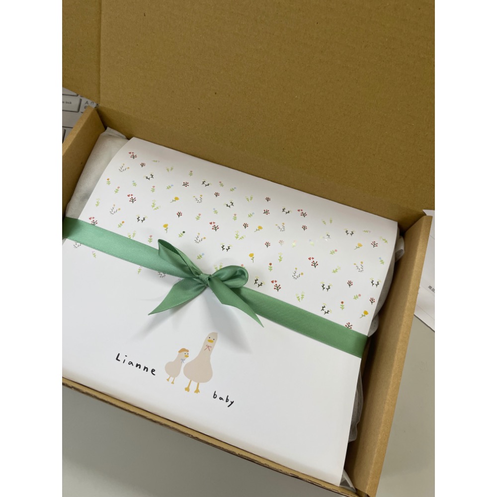 水獺悠遊 手工天然染色-嬰兒皺紗毯(四季薄被)-細節圖6