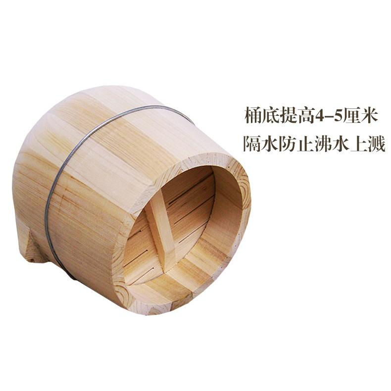 【返璞小居】現貨 蒸飯桶木飯桶柳杉木蒸飯桶帶蓋保温桶蒸糯米飯飯桶各式尺寸-細節圖5