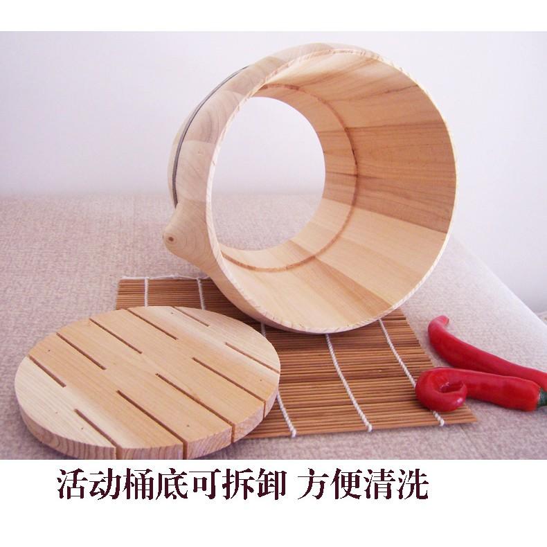 【返璞小居】現貨 蒸飯桶木飯桶柳杉木蒸飯桶帶蓋保温桶蒸糯米飯飯桶各式尺寸-細節圖6