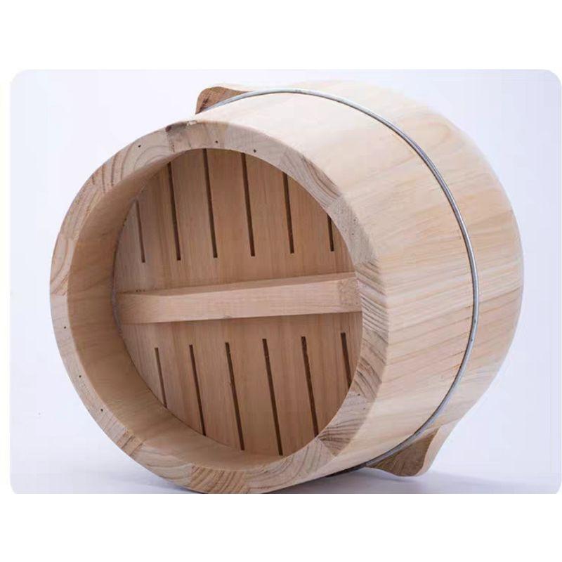 【返璞小居】免運特大40cm 蒸飯桶木飯桶柳杉木蒸飯桶帶蓋保温桶蒸糯米飯飯桶各式尺寸-細節圖3