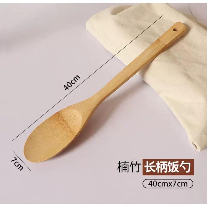 【返璞小居】天然竹製飯杓飯匙飯叉長柄飯鏟盛米飯勺子專用飯勺-細節圖7