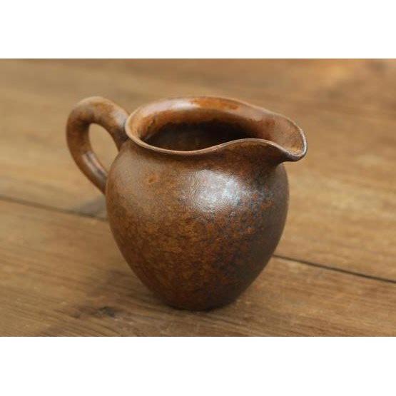 【返璞小居】日式粗陶仿古泡茶茶海 公道杯 陶瓷茶海 分茶器 功夫茶具 茶道用具-細節圖3