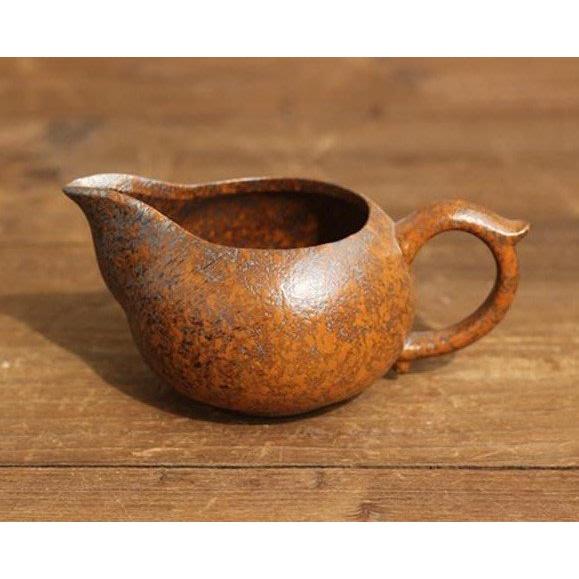 【返璞小居】日式粗陶仿古泡茶茶海 公道杯 陶瓷茶海 分茶器 功夫茶具 茶道用具-細節圖4