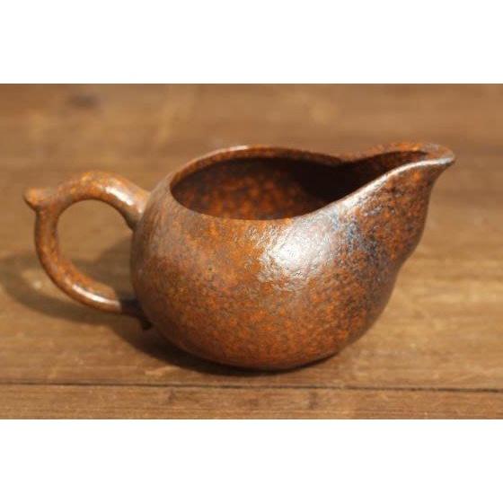 【返璞小居】日式粗陶仿古泡茶茶海 公道杯 陶瓷茶海 分茶器 功夫茶具 茶道用具-細節圖5